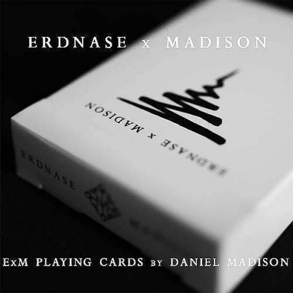 Mazzo di Carte Erdnase x Madison Black Playing Cards