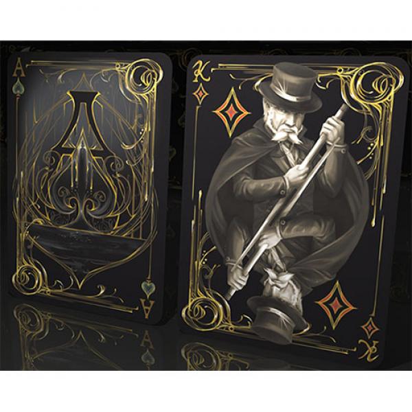 Mazzo di carte Black Exquisite Special Players Edition by De'vo vom Schattenreich and Handlordz 