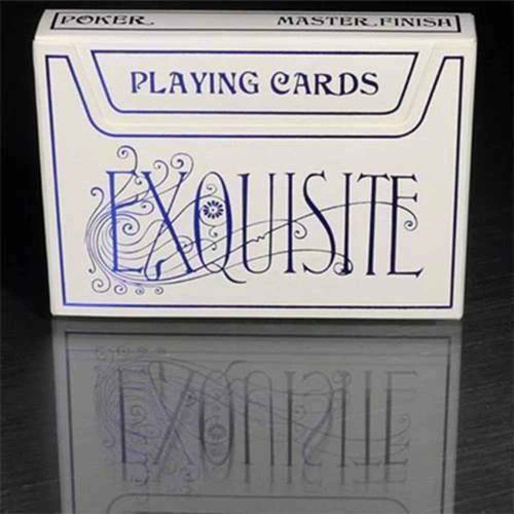 Mazzo di carte Exquisite (Blue) by Expert Playing Cards 