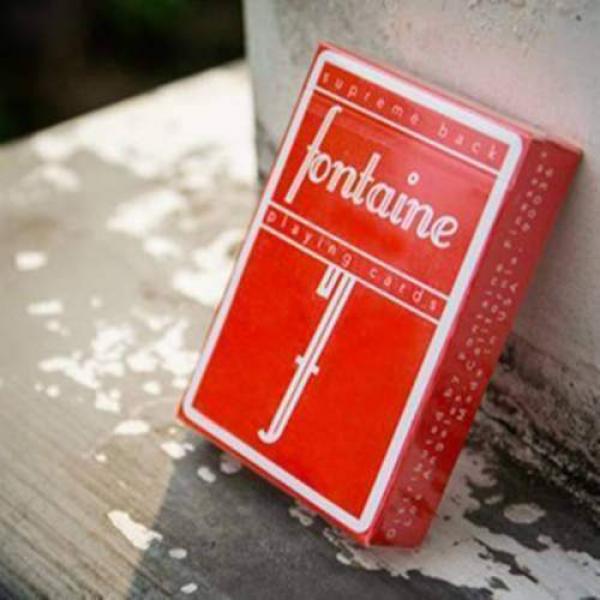 Mazzo di carte Red Fontaine 
