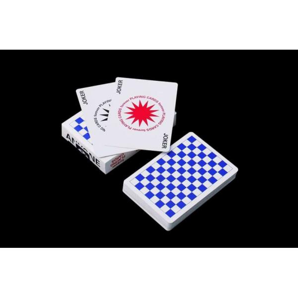 Mazzo di carte Forever Checkerboard Blue