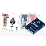 Mazzo di carte Fournier N.40 (standard index) - dorso blu