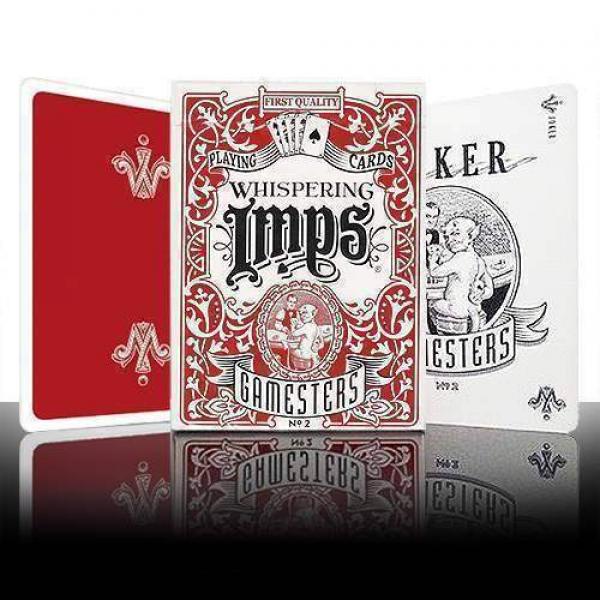Mazzo di carte Gamesters Playing Cards - Rosso