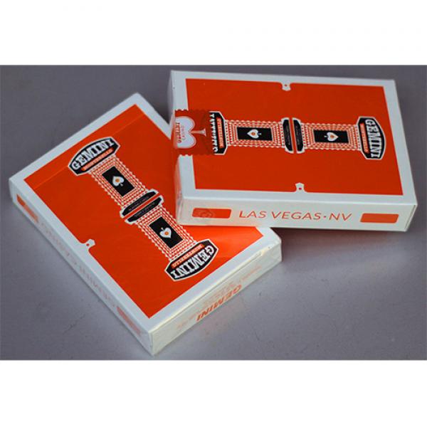 Mazzo di carte Gemini Casino Orange by Toomas Pintson 
