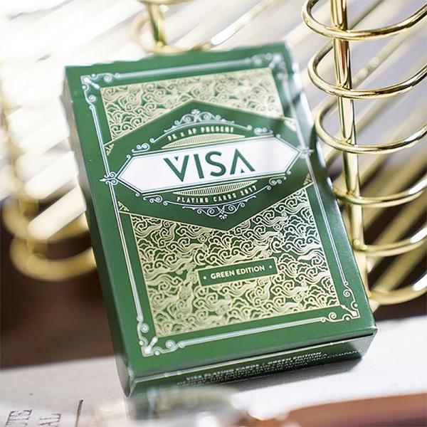 Mazzo di carte Visa Green Playing Cards by Patrick...
