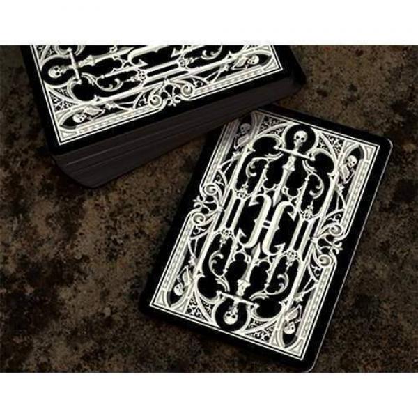 Mazzo di carte Grotesk Macabre Playing Cards Limited (Gold) by Lotrek 
