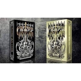 Mazzo di carte Grotesk Macabre Playing Cards Limited (Gold) by Lotrek 