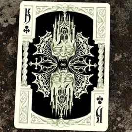 Mazzo di carte Grotesk Macabre Playing Cards Limited (Gold) by Lotrek 