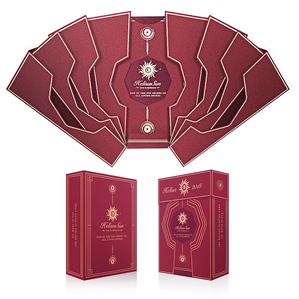 Set Helius Sun Playing Cards