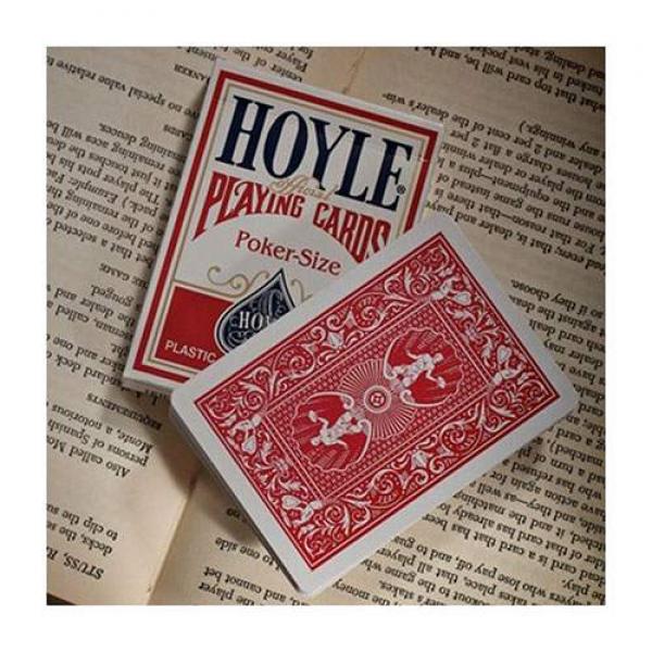 Mazzo di carte Hoyle Standard Playing Cards - Plastic Coated Red