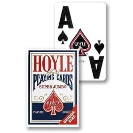 Mazzo di carte Hoyle - Super Jumbo - Blu