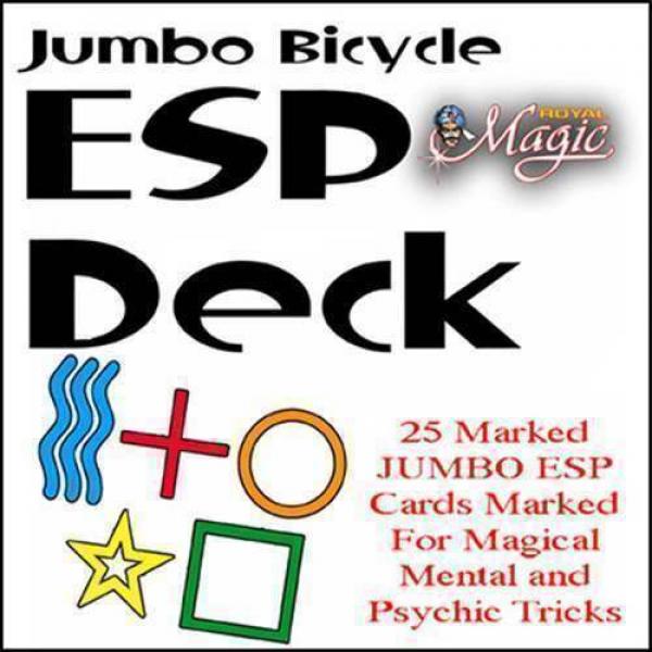 Mazzo di Carte Jumbo Marked ESP Decks (Bicycle) 