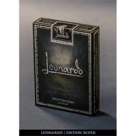 Mazzo di carte Leonardo (Silver Edition) by Legends Playing Card Company