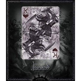 Mazzo di carte Leonardo (Silver Edition) by Legends Playing Card Company