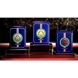 Mazzo di carte London 2012 Playing Cards (Silver) by Blue Crown