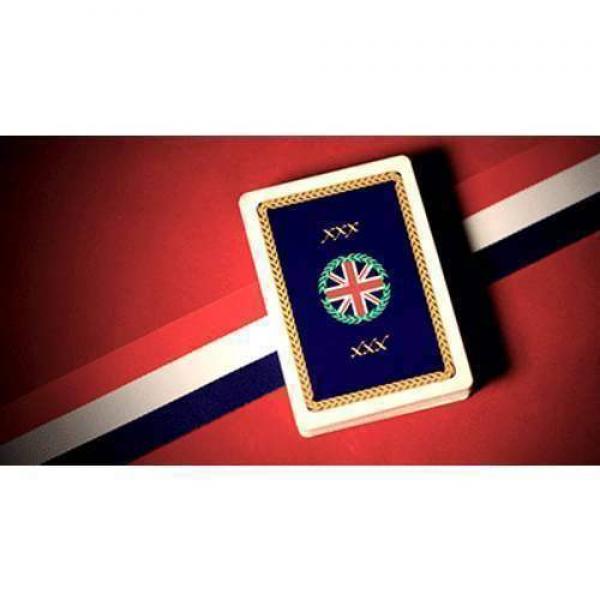 Mazzo di carte London 2012 Playing Cards (Silver) by Blue Crown