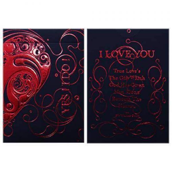 Mazzo di carte Love Promise of Vow Red Deck by BOCOPO Company