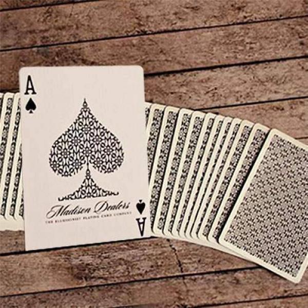 Mazzo di carte Madison Dealers - Black - Limited edition