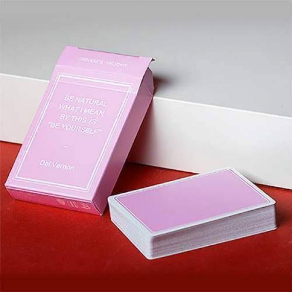 Mazzo di carte Magic Notebook by Bocopo Playing Card Company - Limited Edition Pink