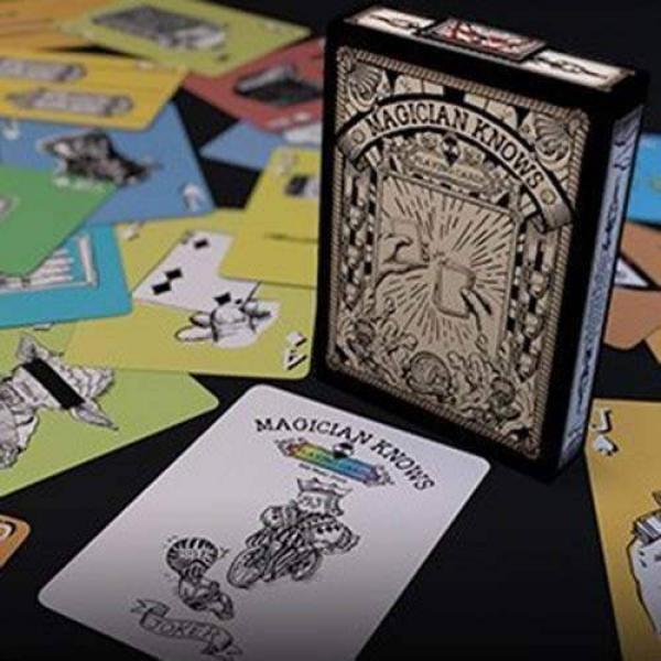 Mazzo di Carte Magician Knows Playing Cards - Spec...