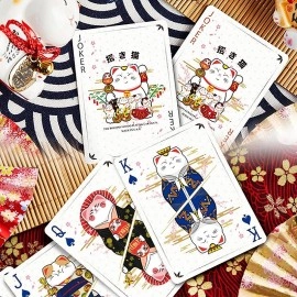 Mazzo di carte Bicycle Maneki Neko (BLUE) Playing Cards by Bocopo