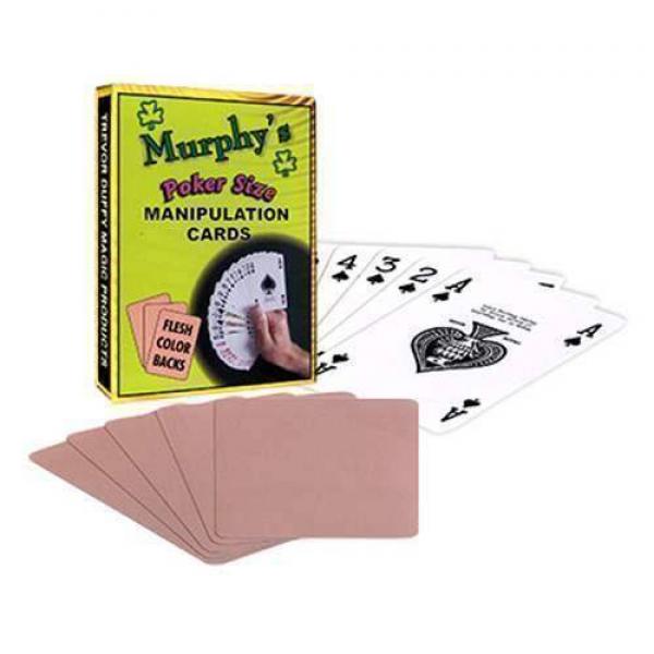 Manipulation Cards(POKER SIZE/ FLESH COLOR BACKS) by Trevor Duffy