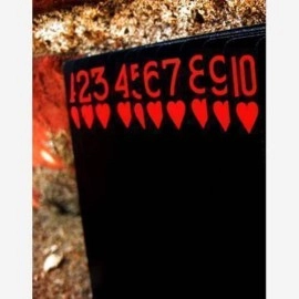 Mazzo di carte Bicycle - Black Tiger Red Deck by Ellusionist