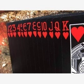 Mazzo di carte Bicycle - Black Tiger Red Deck by Ellusionist