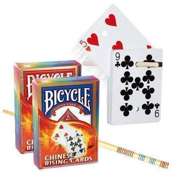Mazzo di carte Bicycle - Chinese rising - dorso ro...