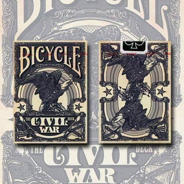 Mazzo di carte Bicycle Civil War Deck - Dorso Blu