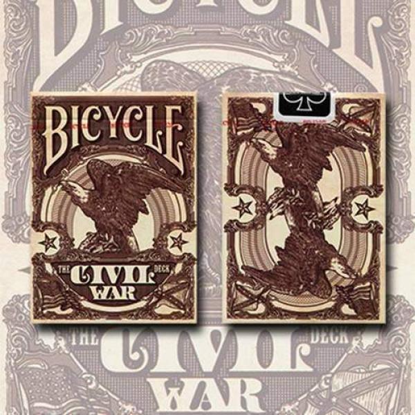 Mazzo di carte Bicycle Civil War Deck - Dorso Rosso