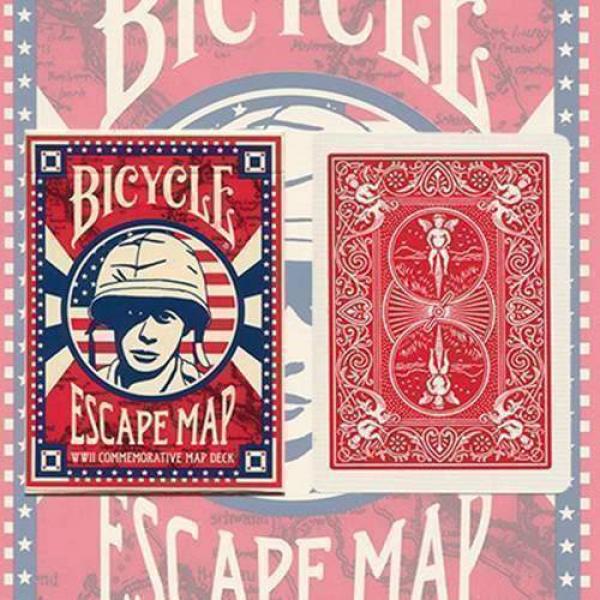 Mazzo di carte Bicycle Escape Map Deck