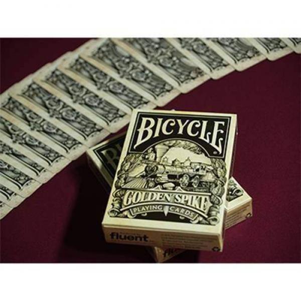 Mazzo di carte Bicycle Golden Spike Deck by Jody Eklund