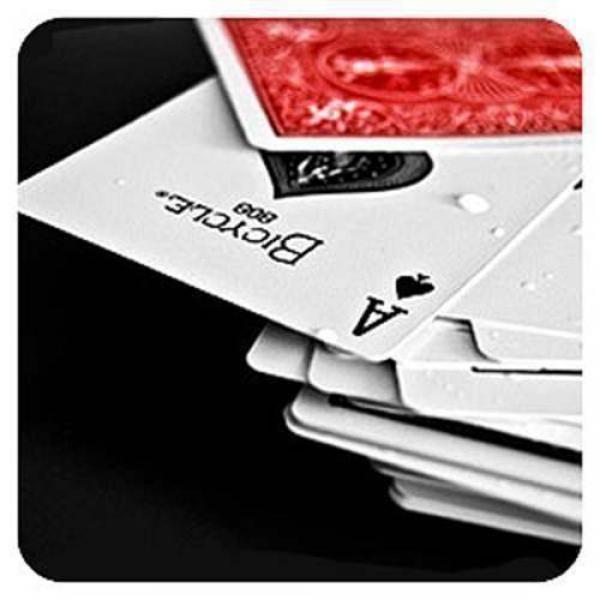 Mazzo di carte Bicycle 100% plastica - dorso rosso