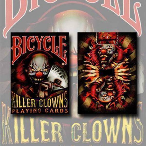Mazzo di carte Bicycle - Killer Clowns