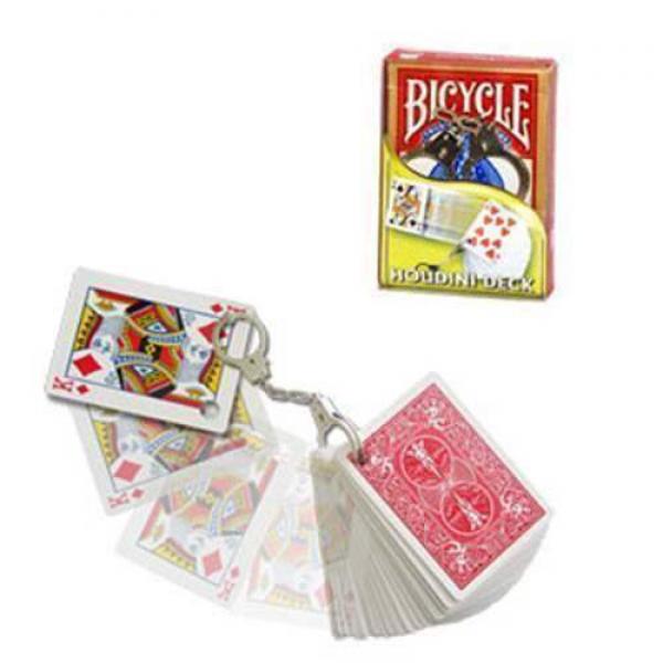 Mazzo di carte Bicycle Mazzo Houdini con manette -...