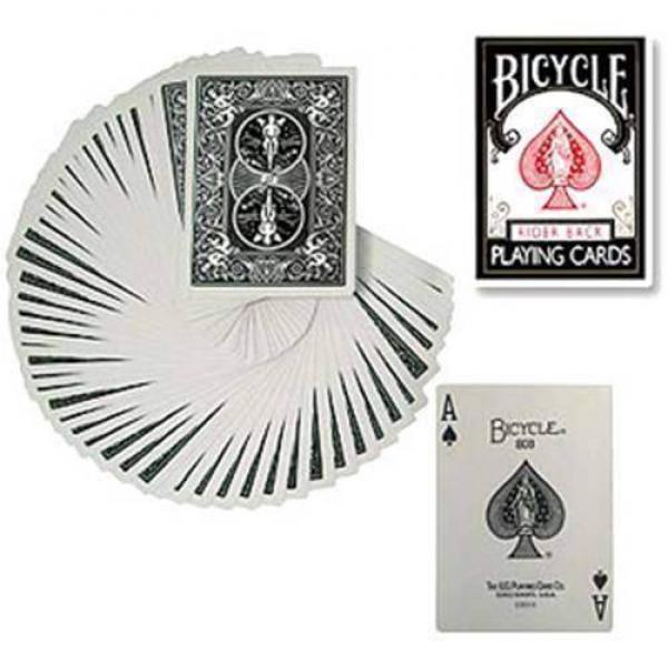 Bicycle - Mazzo regolare formato poker - Black (Red Ace of Spades)
