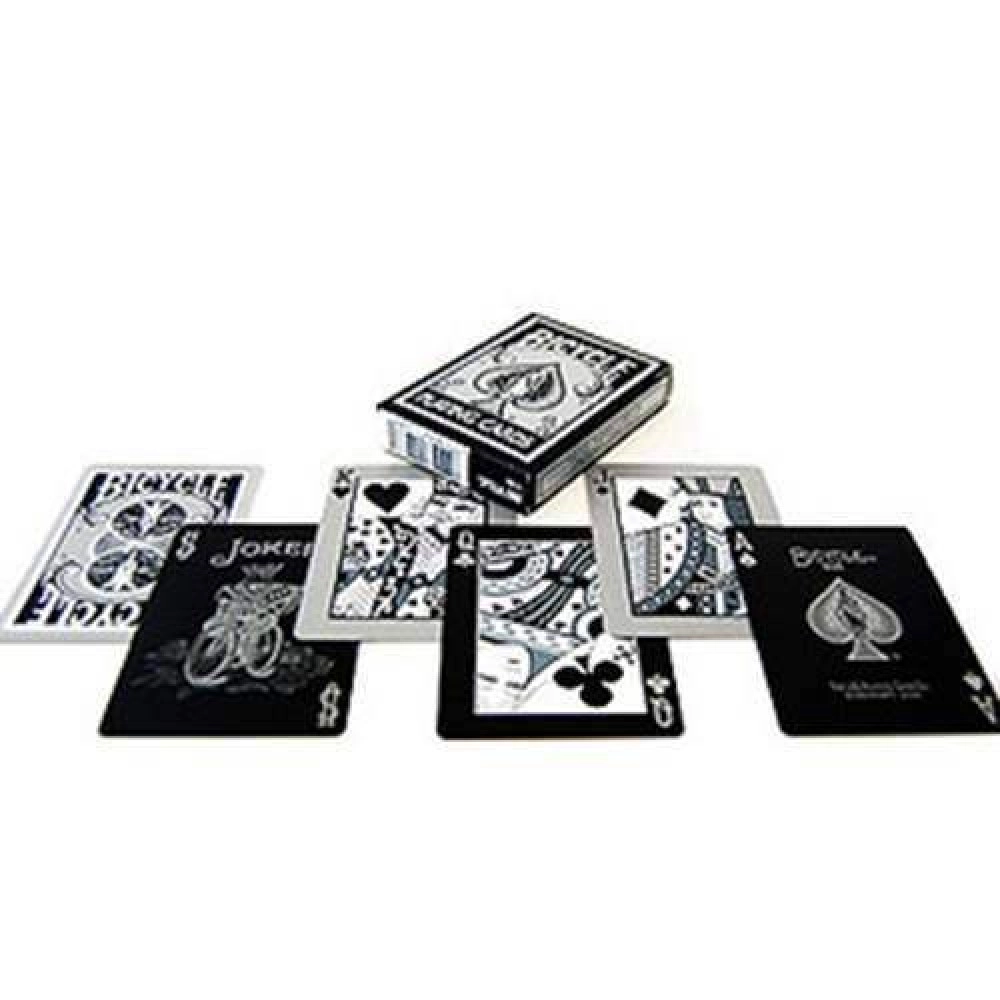 Mazzo di carte Bicycle New Fashion Silver & Black