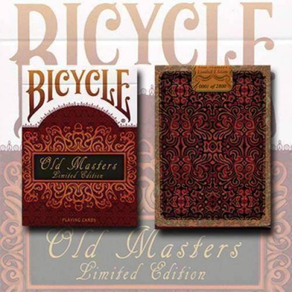 Mazzo di carte Bicycle Old Masters Playing Cards (Numbered Limited Edition Tuck and back card)