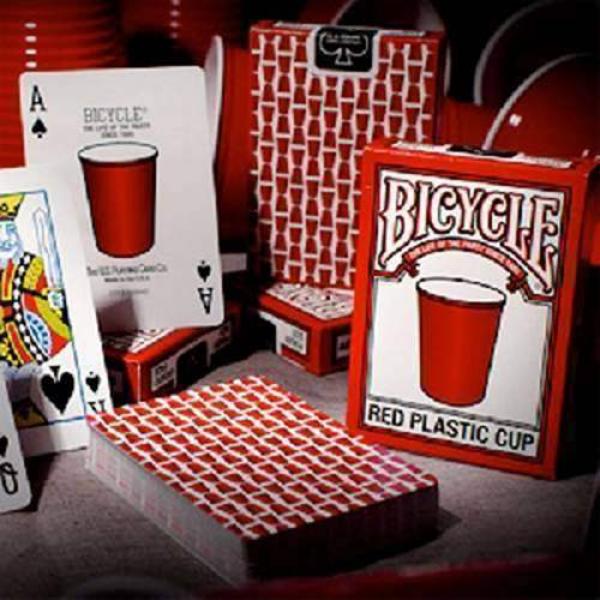 Mazzo di carte Bicycle - Red Plastic Cup