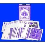 Mazzo di carte Bicycle Reverse Deck - Viola