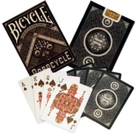 Mazzo di carte Bicycle Robocycle - dorso nero