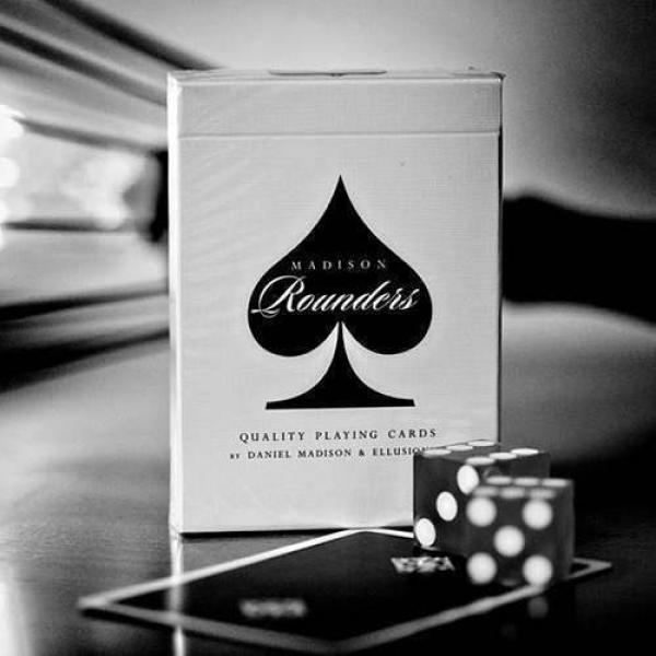 Mazzo di carte Bicycle Rounders Playing Cards by Madison & Ellusionist - Black
