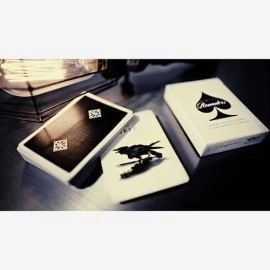 Mazzo di carte Bicycle Rounders Playing Cards by Madison & Ellusionist - Black