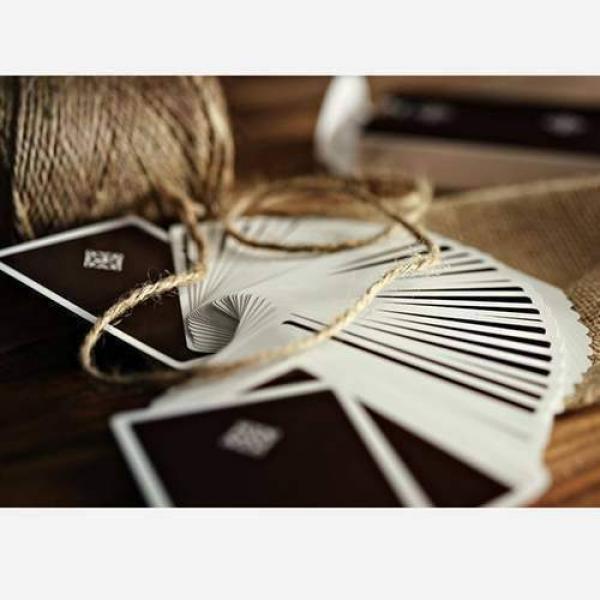 Mazzo di carte Bicycle Rounders playing cards by Madison - Brown