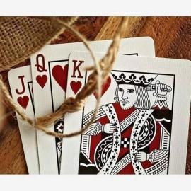 Mazzo di carte Bicycle Rounders playing cards by Madison - Brown