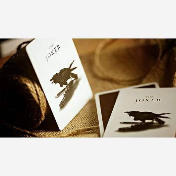 Mazzo di carte Bicycle Rounders playing cards by Madison - Brown