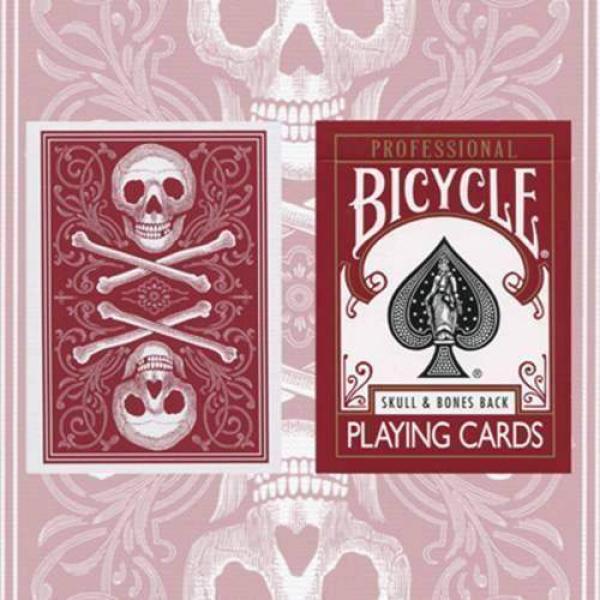 Mazzo di carte Bicycle Skull and Bones - Cambric F...