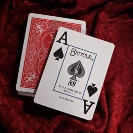 Mazzo di carte Bicycle Standard Jumbo Index - dorso rosso