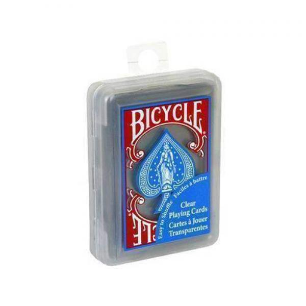 Bicycle Clear Deck - Blue